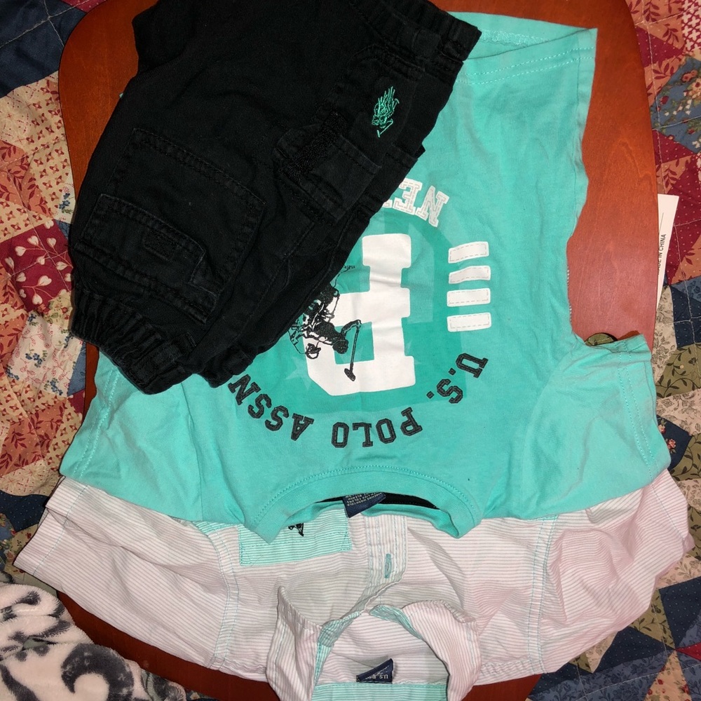 Toddler boy shorts set
